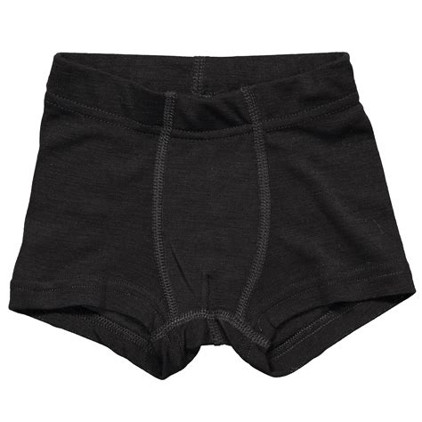 Shorts Black Wool and Silk 